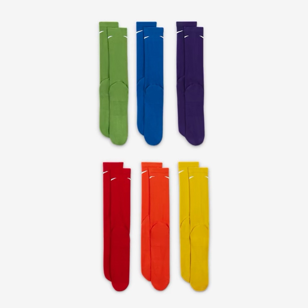 Nike Everyday Plus Cushioned
Training Crew Socks (6 Pairs) - Picture 3 of 16